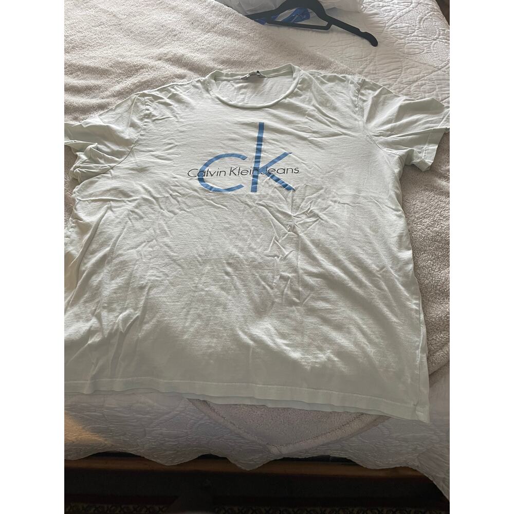 Calvin Klein Tee SHirt- 2xl-light green